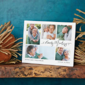 Plaque Photo Love Memory Photo Collage Memorial Keepsaké (Côté)