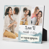 Plaque Photo Love U mom: My forever inspiration (Côté)