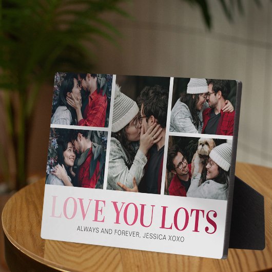 Plaque Photo Love You Love 5 Photo