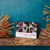 Plaque Photo Love You Love 5 Photo (Côté)