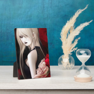 Plaque Photo Lovely Goth Elf Girl