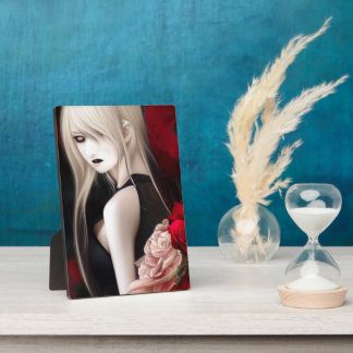 Plaque Photo Lovely Goth Elf Girl