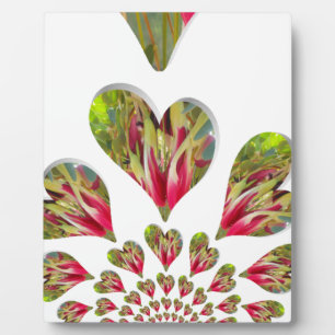 Plaque Photo Lovely Hearts Humanitarian Day Le monde a besoin d