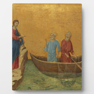 Plaque Photo Luc 5:4 Berger Jésus Christ Bienheureux Foi Art