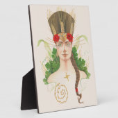 Plaque Photo Lughnasadh Goddess Tailtiu (Côté)