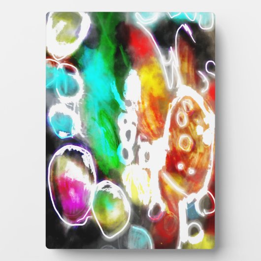 Plaque Photo Lumière octopique (Devant)