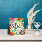 Plaque Photo Lumineuse Abstraite amusante Fun Whimsical Inspiri (Insitu)