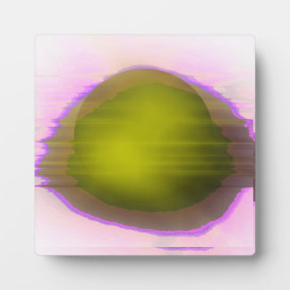 Plaque Photo Luminous lake desk picture