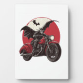 Plaque Photo Lune Vampire (Devant)