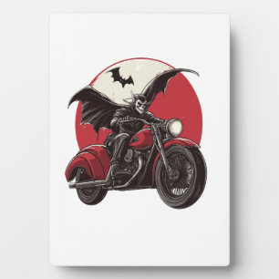 Plaque Photo Lune Vampire