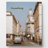 Plaque Photo Luxembourg (Devant)