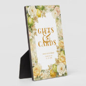 Plaque Photo Luxury Mediterranean Lemons & Flowers Wedding (Côté)