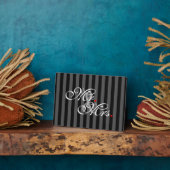 Plaque Photo M. et Mme Mari Femme Ses Nouvelles Mauvaises Hères (Côté)