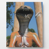 Plaque Photo M. Snake AKA Cobra Head ... Enfer bouddhiste (Devant)