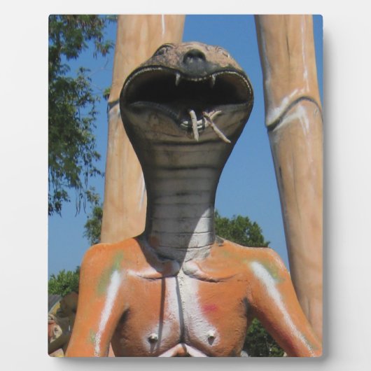 Plaque Photo M. Snake AKA Cobra Head ... Enfer bouddhiste (Devant)