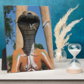 Plaque Photo M. Snake AKA Cobra Head ... Enfer bouddhiste (Côté)