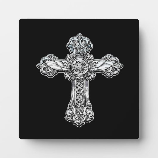 Plaque Photo Ma croix de vente (Devant)