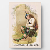 Plaque Photo MacDonald de Glencoe Clans of Scotland McIan (Devant)