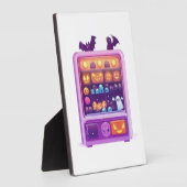 Plaque Photo Machine à griffe de bonbons (Côté)