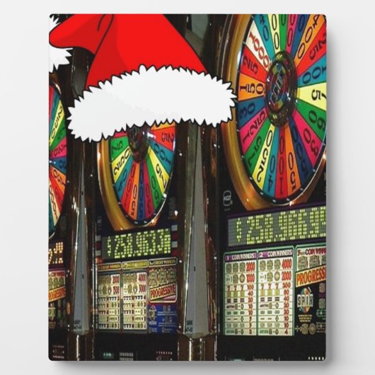 Plaque Photo Machines à sous Santa Hat (Devant)