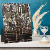 Plaque Photo Machines mécaniques Steampunk (Côté)