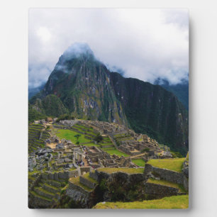 Plaque Photo Machu Picchu, Pérou