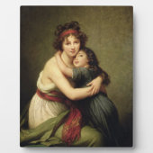 Plaque Photo Madame Vigee-Lebrun et sa fille (Devant)