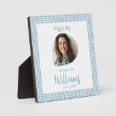 Plaque Photo Mademoiselle à Madame Future Madame Shower de Mari (Recto)