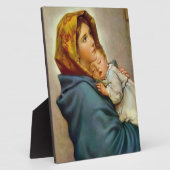 Plaque Photo Madonna and Child Roberto Ferruzzi (Côté)