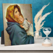 Plaque Photo Madonna and Child Roberto Ferruzzi (Côté)