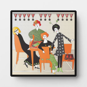 Plaque Photo Mah Jongg Banner Nouvel An