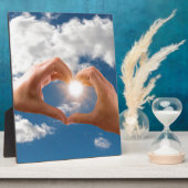 Plaque Photo Mains d'amour (Côté)