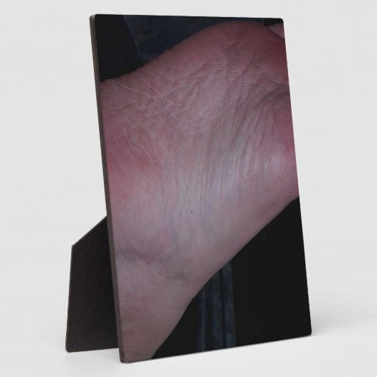 PLAQUE PHOTO MAINTENANT, GÂTEZ-MOI LE PIED ! (Côté)