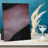 PLAQUE PHOTO MAINTENANT, GÂTEZ-MOI LE PIED ! (Côté)