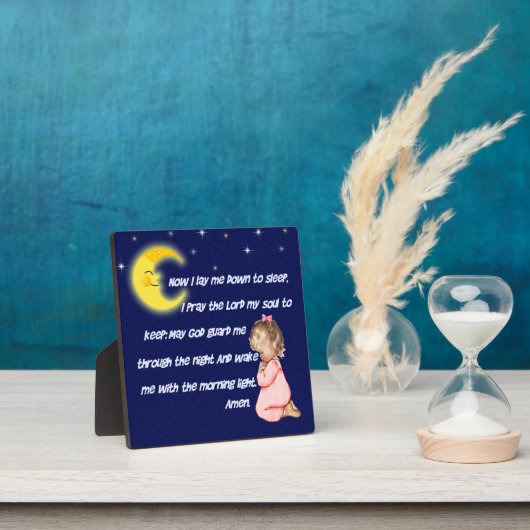 Plaque Photo Maintenant Je Me Pose Dormir (Insitu)