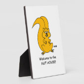 Plaque Photo Maison de pub de bureau amusante (Côté)