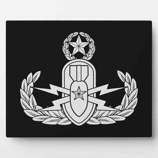 Plaque Photo Maître EOD (Devant)