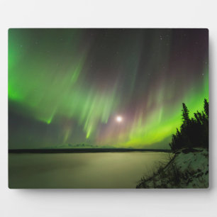 Plaque Photo Majestic Aurora