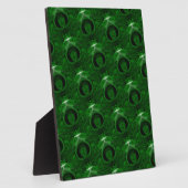 Plaque Photo malachite vert texture (Côté)