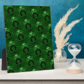 Plaque Photo malachite vert texture (Côté)
