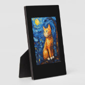 Plaque Photo Maman de chat, Papa de chat (Côté)