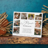 Plaque Photo Maman Définition Fête des mères Photo Collage Keep (Côté)
