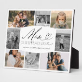 Plaque Photo Maman reconnaissante pour chaque instant Collage p (Côté)