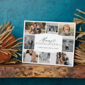 Plaque Photo Maman reconnaissante pour chaque instant Collage p (Côté)