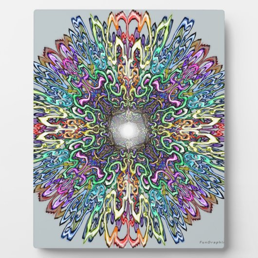 Plaque Photo Mandala (Devant)