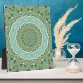 Plaque Photo Mandala Succulent (Côté)