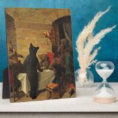 Plaque Photo Manège d'ours par William Holbrook Beard (Côté)