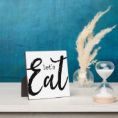 Plaque Photo Mangeons ! | Panneau de cuisine agricole (Insitu)