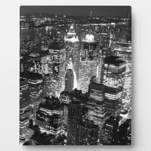 Plaque Photo Manhattan New York (Devant)