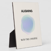 Plaque Photo Manifestation Art Spirituel, Energy Aura Gradient (Côté)